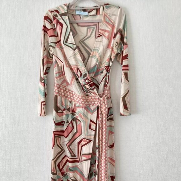 Emilio Pucci Dress Wrap Skirt Wrap Ribbon